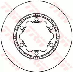 Stabdžių diskas  TRW DF4919S