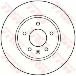 Stabdžių diskas  TRW DF4928S