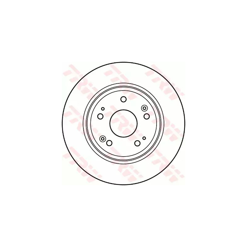 Stabdžių diskas  TRW DF4982