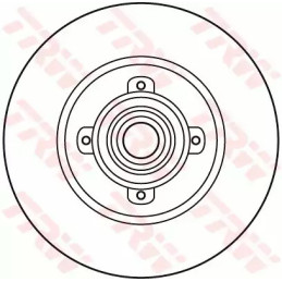 Stabdžių diskas  TRW DF6042BS
