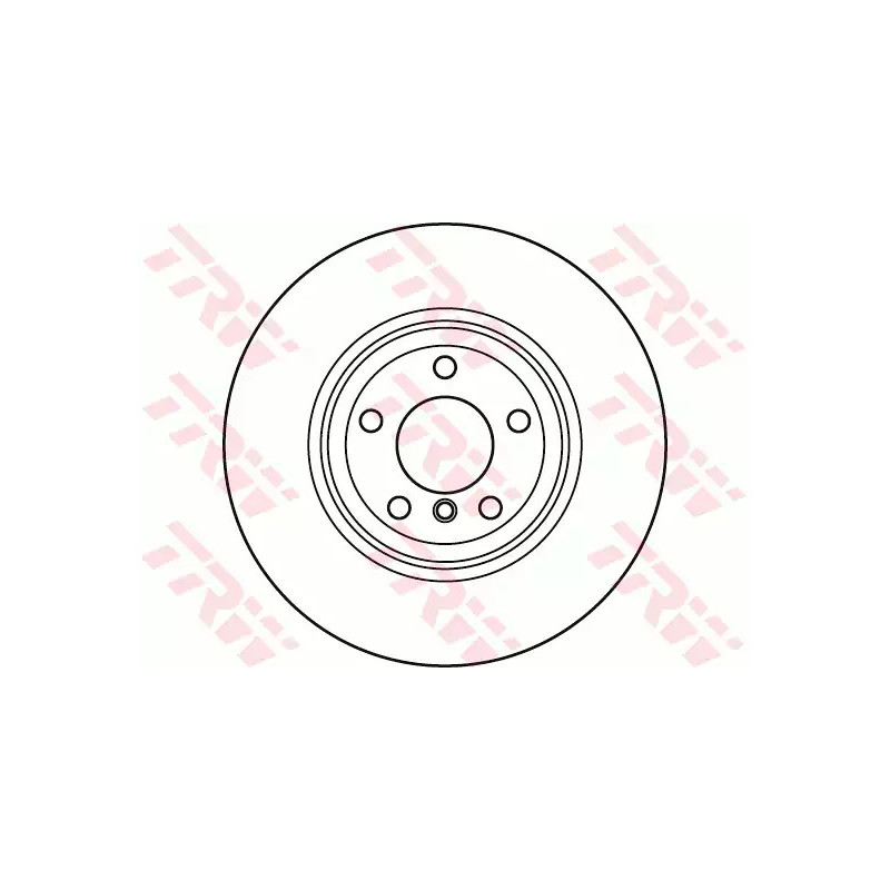 Stabdžių diskas  TRW DF6070S