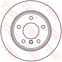 Stabdžių diskas  TRW DF6106