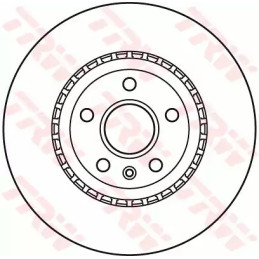 Stabdžių diskas  TRW DF6113S