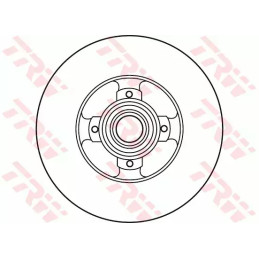 Stabdžių diskas  TRW DF6128BS