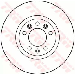 Stabdžių diskas  TRW DF6121