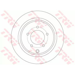 Stabdžių diskas  TRW DF6177