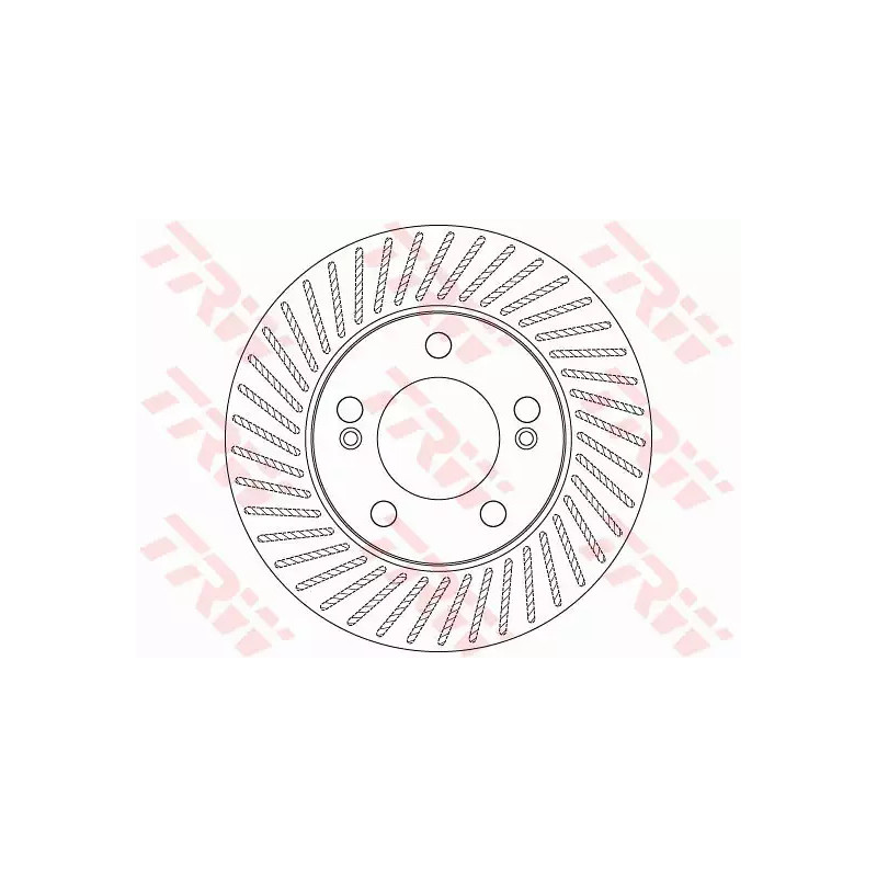 Stabdžių diskas  TRW DF6205