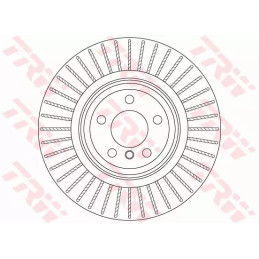 Stabdžių diskas  TRW DF6311S
