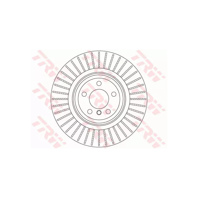 Stabdžių diskas  TRW DF6311S