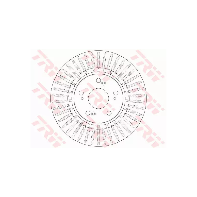 Stabdžių diskas  TRW DF6432S
