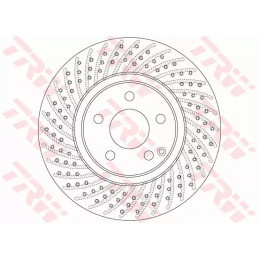 Stabdžių diskas  TRW DF6477