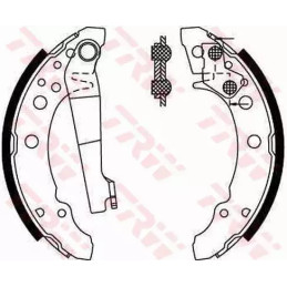 Stabdžių trinkelių komplektas  TRW GS8166