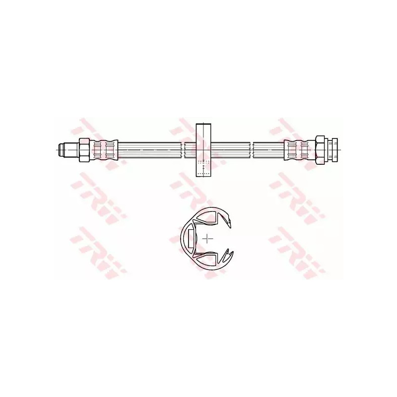 Stabdžių žarnelė  TRW PHB302