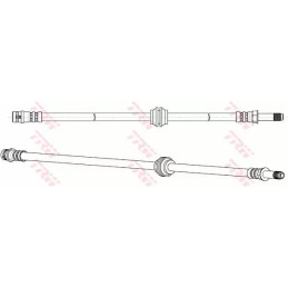 Stabdžių žarnelė  TRW PHB647