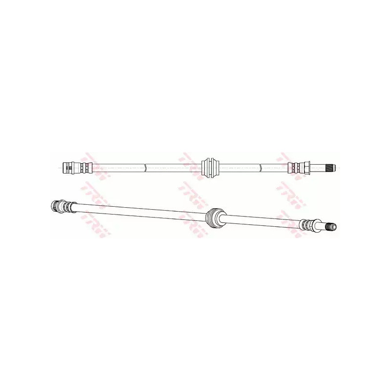 Stabdžių žarnelė  TRW PHB647