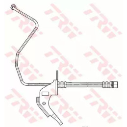 Stabdžių žarnelė  TRW PHD563