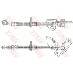 Stabdžių žarnelė  TRW PHD583