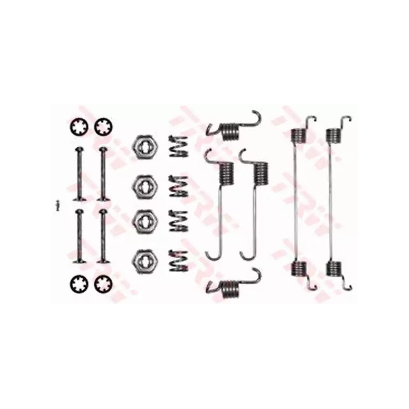 Stabdžių trinkelių priedų komplektas  TRW SFK137