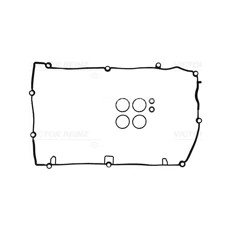 Vožtuvų dangtelio tarpinių komplektas  VICTOR REINZ 15-10506-01