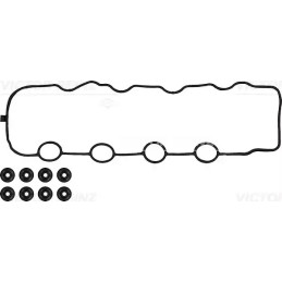 Vožtuvų dangtelio tarpinių komplektas  VICTOR REINZ 15-39874-01